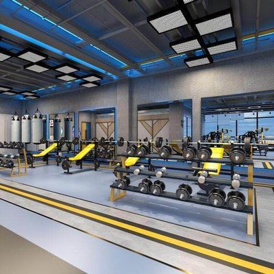 Buon prezzo La pavimentazione di gomma Mat For Workout Flooring Top della palestra della prova di fuoco ha laminato online