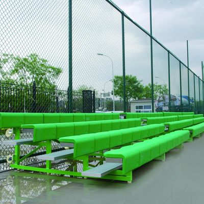Disposizione dei posti a sedere di alluminio portatile del banco dello stadio per il campo da giuoco all'aperto