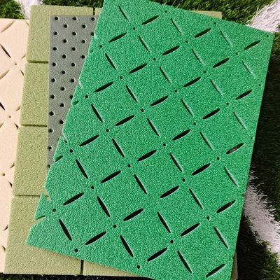 Buon prezzo Grandi resistenza allo scivolamento Rubber shock absorbing pavimenti piastrelle 1/2 pollice online