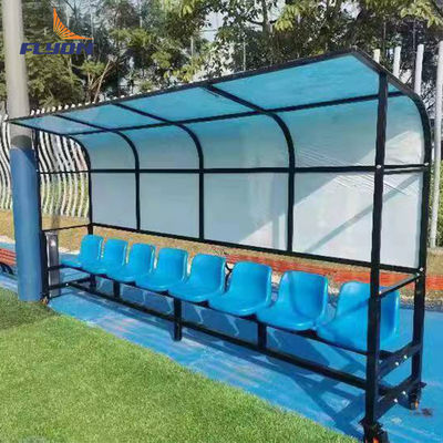 Buon prezzo Sedie di stadio conformi all' ADA / panchina della squadra con colori personalizzabili online