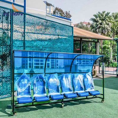 Buon prezzo Rifugio portatile per il supporto al calcio con logo personalizzabile / opzioni di nome della squadra e accessibilità conforme all'ADA online