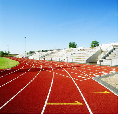 Buon prezzo Le piste correnti atletiche durevoli IAAF hanno certificato lo spessore di 15.9mm per lo stadio online