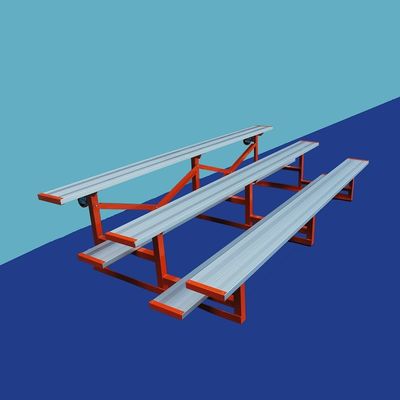 Gradinata all'aperto di alluminio del metallo per l'OEM della corte di sport di campo di calcio