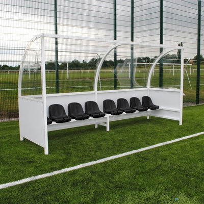 Buon prezzo Disposizione dei posti a sedere all'aperto dello stadio del ODM dell'OEM, club di Team Bench For School Football di calcio online