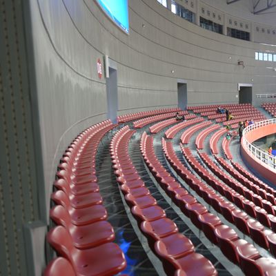 Seduta da stadio VIP in HDPE (polietilene ad alta densità) per esterni con 5 anni di garanzia e colori personalizzati