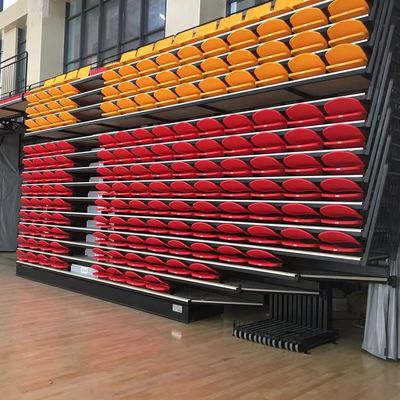 Buon prezzo Disposizione dei posti a sedere ritrattabile piegante posteriore del Bleacher per la scuola dell'interno Corridoio dell'università online
