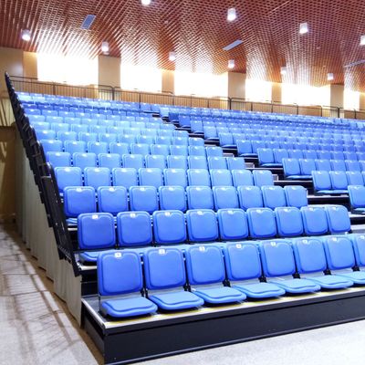 Disposizione dei posti a sedere ritrattabile moderna del Bleacher, sistema di sedili telescopico per il teatro della scuola