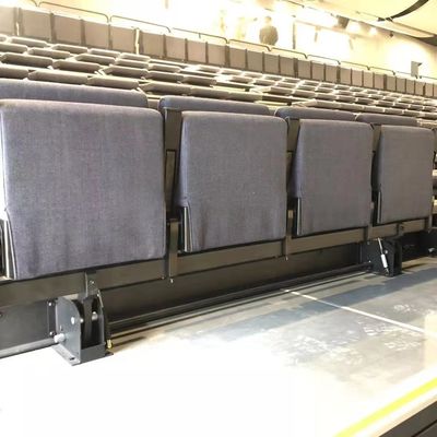 Buon prezzo Disposizione dei posti a sedere telescopica piegante posteriore del Bleacher, gradinata ritrattabile per l'OEM delle palestre online