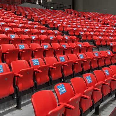 Buon prezzo La plastica ha riparato i sedili ritrattabili dello stadio rende incombustibile per gli sport all'aperto online