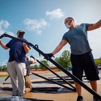 Pavimentazione portatile della tenda di anti slittamento a prova di fuoco per l'aeroporto temporaneo all'aperto