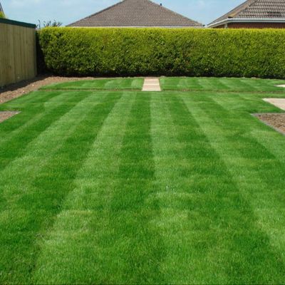 erba artificiale del sintetico di 35mm, anti erba UV del tappeto erboso del giardino per l'iarda