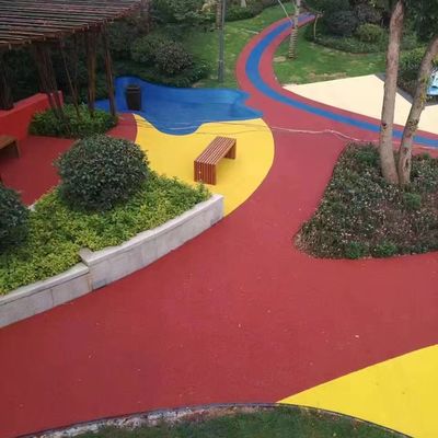 Buon prezzo EPDM non tossico ha colorato i granelli di gomma per il campo da giuoco del passaggio pedonale del parco online
