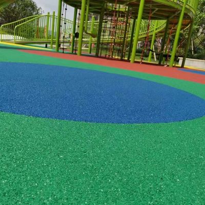 Buon prezzo Pavimentazione di gomma standard dei granelli di ROHS EPDM per il campo sportivo anti Eco UV amichevole online