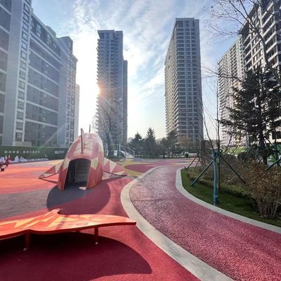 Buon prezzo Beautiful Colorful EPDM Rubber Granule Heat Resistant Water Resistant online