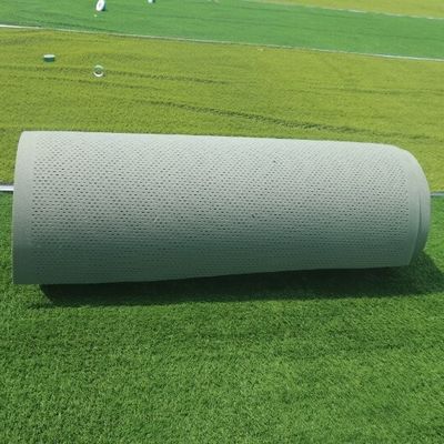 Piastrelle per pavimento ammortizzarici di schiumatura di gomma verdi per erba artificiale