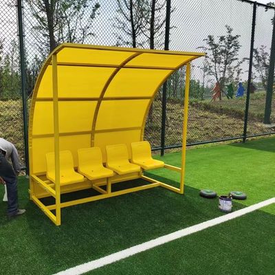 Buon prezzo Banchi sostitutivi su misura di calcio con il riparo per il club di calcio dello stadio della scuola online