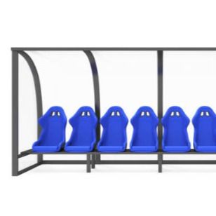 Buon prezzo Disposizione dei posti a sedere all'aperto dello stadio dell'OEM, certificato dell'en 12727 di Team Shelters With di calcio online