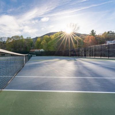 Buon prezzo Linea libera corte di verniciatura Mat Flooring Colors Customized di Pickleball di servizio online