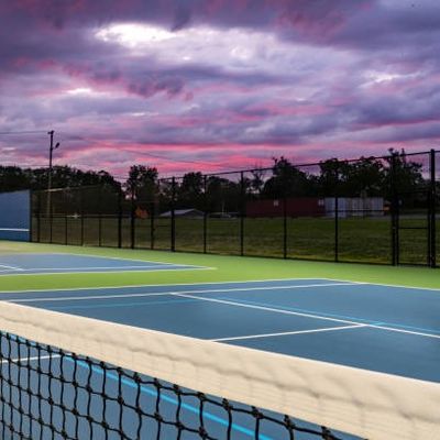 Corte Mat Portable di Ondoor Pickleball rotolo Mat Free Line Painting Service di 30ft x di 60