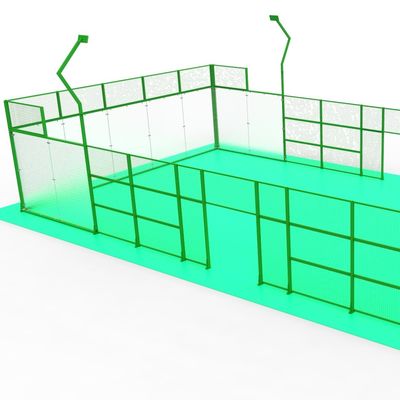 Buon prezzo Superficie liscia verde Campo da tennis a padel sintetico Facile installazione online