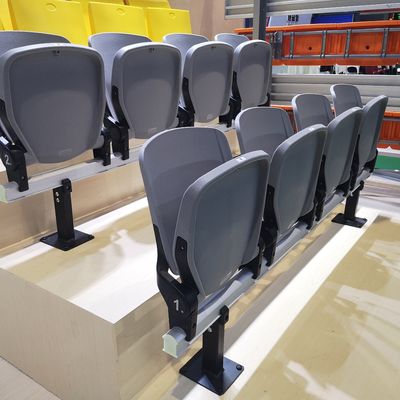 Buon prezzo Iniezione d'aria Processing Plastic Stadium Sports Seats With Metal Structural Bleacher online