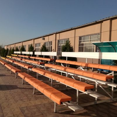 Stadio sportivo Parchi pubblici Sedile Tribune metalliche esterne con montaggio richiesto