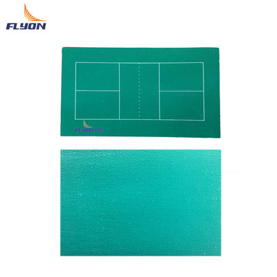 Buon prezzo 2 mm PVC Pickleball Court Mat Con Sand Pattern 198.43 Pound/Roll Rivestimento Acrilico PVC online
