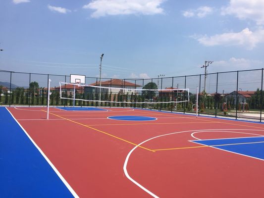 Buon prezzo Polyurethane Resin PU Sports Floor Mat Per Tornei Standard ITF online