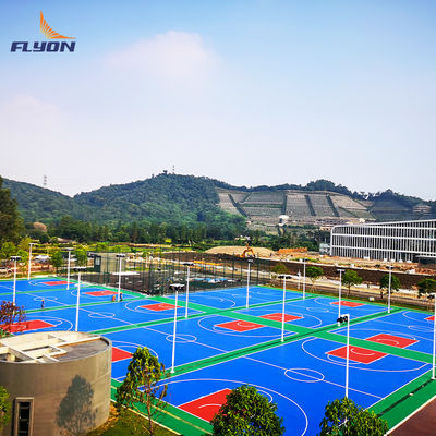 Buon prezzo Pavimenti modulari per campi da basket in poliuretano online
