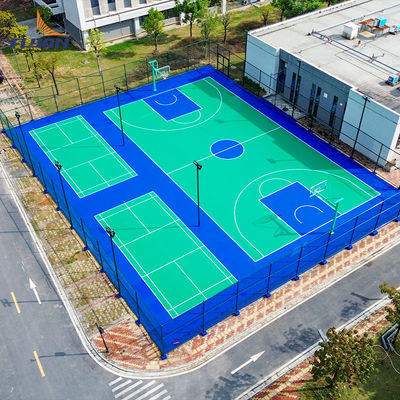 Buon prezzo Easy Clean Indoor Outdoor Polyurethane Pavimento sportivo Modulare Pavimento sportivo online