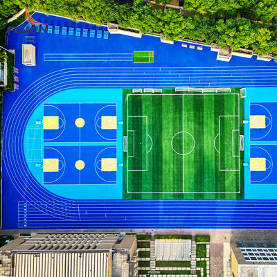 Buon prezzo Pavimenti sportivi in PU certificati ITF con resistenza al fuoco di classe 1 e garanzia di 5-10 anni per uso interno o esterno online