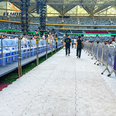 Altamente resistente Portable Event Pavimento resistente al fuoco Facile da installare Alta Durabilità