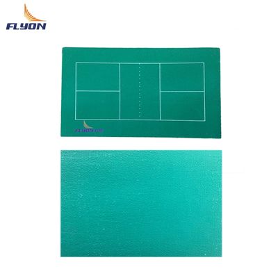 Buon prezzo Rollo di pavimento portatile resistente al sbiadimento del campo da pickleball Dimensione 6.56 * 32.81 piedi 215.23 piedi quadrati Facile da mantenere online