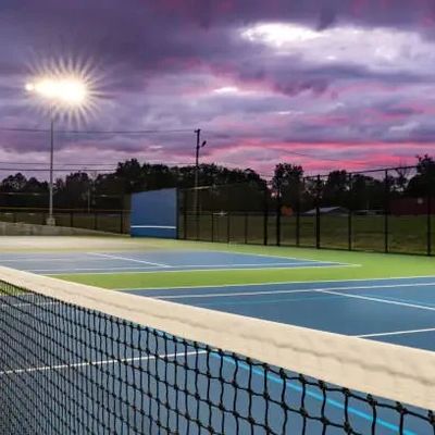 Buon prezzo Protezione UV Strato superiore verde Top- Pickleball Court Mat con Arcylic Coating Crystal Sand online