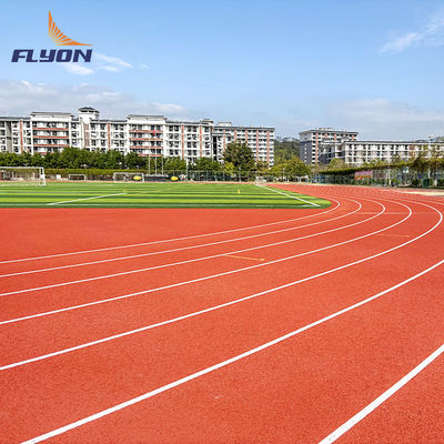 Buon prezzo Sistema di versamento completo piste da corsa poliuretano superficie con finitura strutturata online