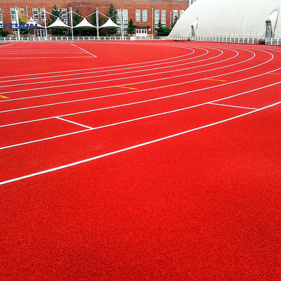 Tutte le stagioni piste sportive in poliuretano su base di cemento per prestazioni ottimali