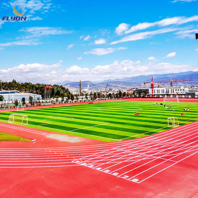 Buon prezzo Percorso di corsa a piena velocità per il campo sportivo Stadio Parco di jogging all'interno del metodo di installazione a piena velocità online