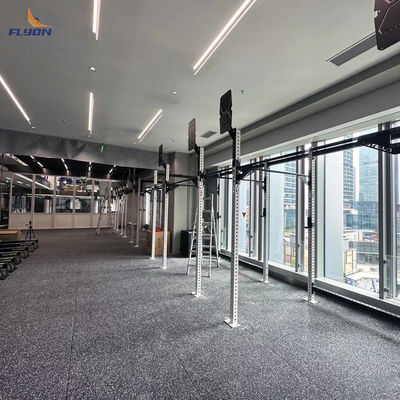 Piano di rivestimento per pavimenti esterni di gomma facile da pulire