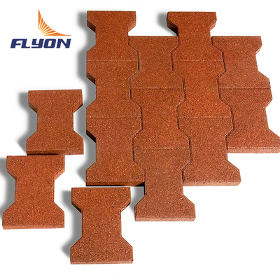 Buon prezzo Matera da pavimento di gomma per parco giochi con facile installazione e pavimentatore per ossa da cane resistente online