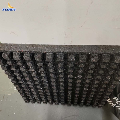 Buon prezzo 61x61x6cm tappetino da ginnastica in gomma riciclata con garanzia di 2 anni online