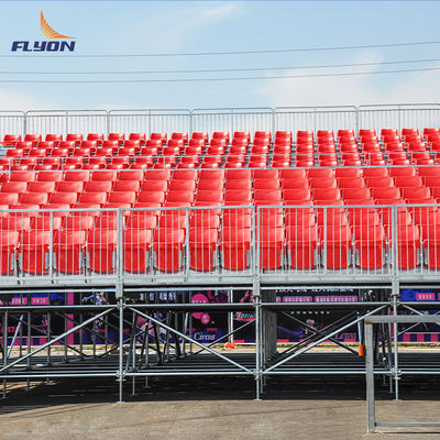 Buon prezzo Fast Install Bleacher Use Plastic Folding Football Stadium Demountable Seat/bleacher online