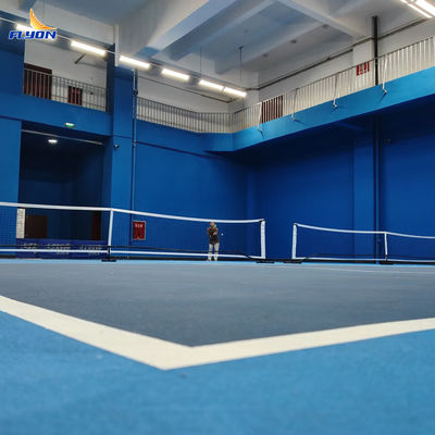 Buon prezzo Dimensione del campo Opzione 44*20ft O 60*30ft Corso di pickleball Mat Roll Installazione con rivestimento arcillico Crystal Sand Top layer online