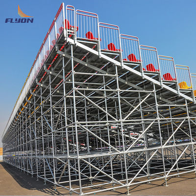 Buon prezzo Sedia da stadio in HDPE per esterni con 5 anni di garanzia e tecnologia di stampaggio a soffiaggio per sedute da stadio online