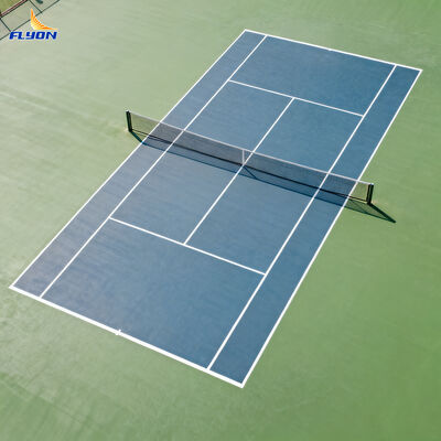 Buon prezzo 215.23 Sqft Roll Size Pickleball Court Mat con 8 anni di durata e spessore 2-3 mm online
