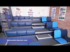 sedile ritrattabile del bleacher