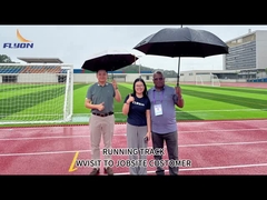 Tutte le stagioni piste sportive in poliuretano su base di cemento per prestazioni ottimali